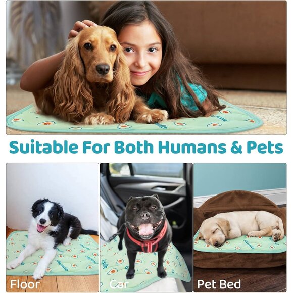 Nanaki Dog Cooling Mat for Dogs Summer Dog Beds Mat-24X20in Dog Bed Mats Dog - Picture 2 of 4